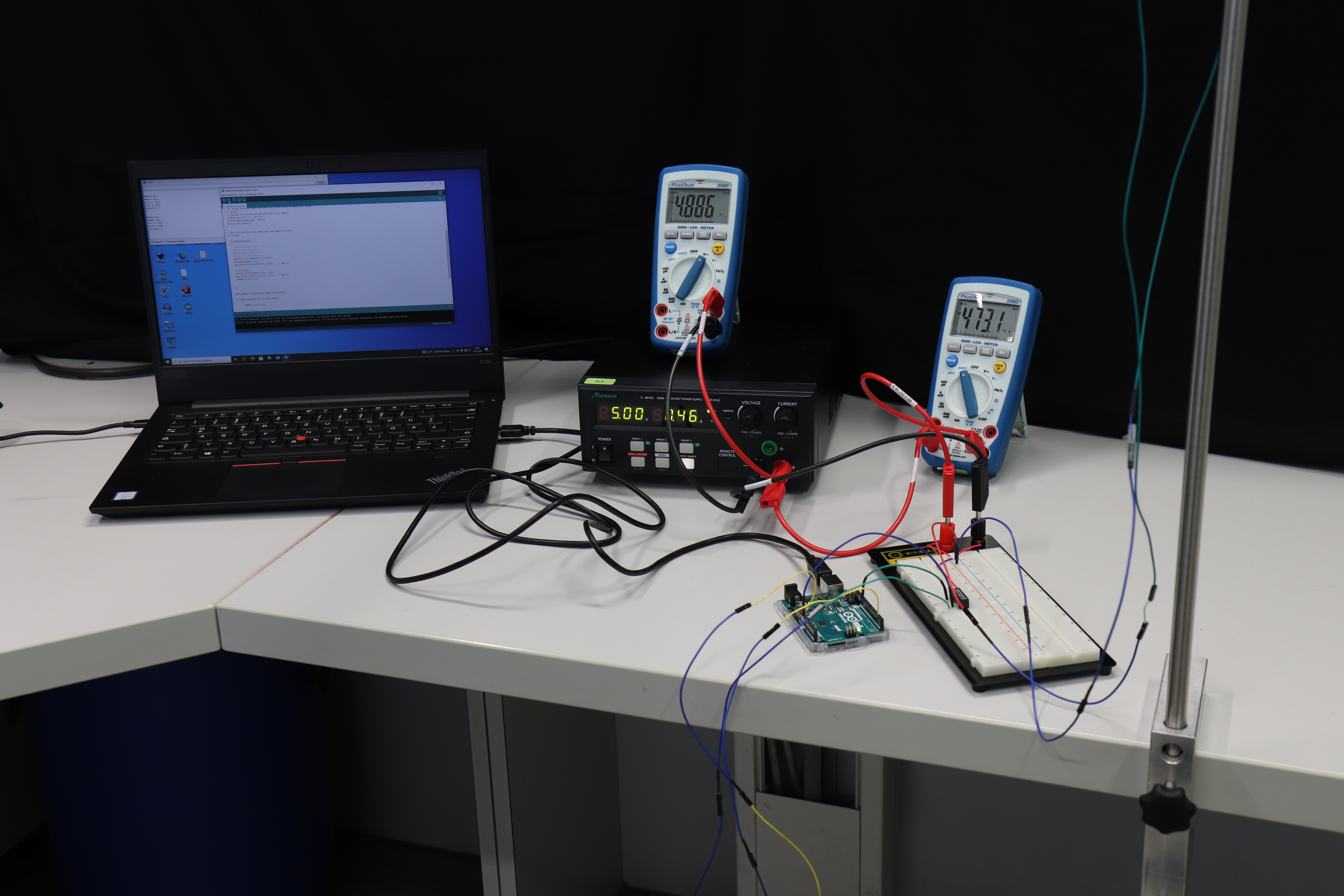 Arduino und Steckbrett