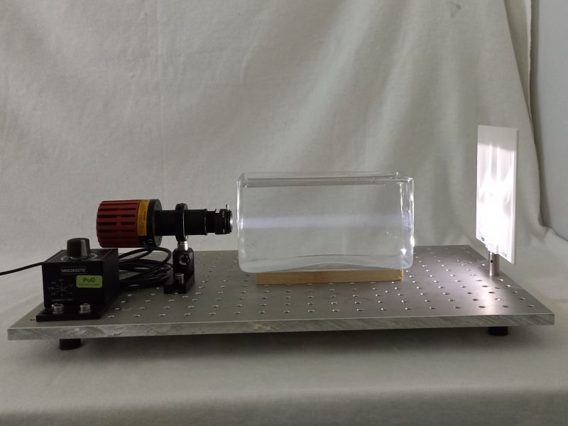 Datei:EXP Optik Sonnenuntergang Versuchsaufbau.jpg